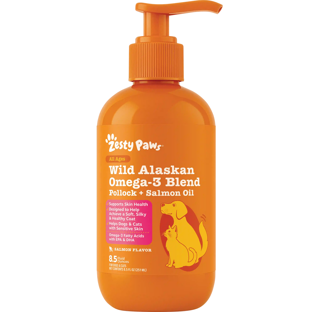 Wild Alaskan Omega-3 Blend Pollock + Salmon Oil