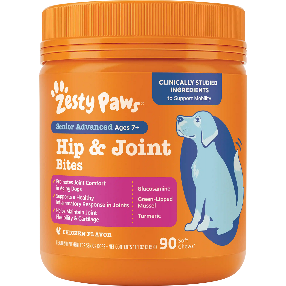 Senior Advanced Hip & Joint Bites for Senior Dogs