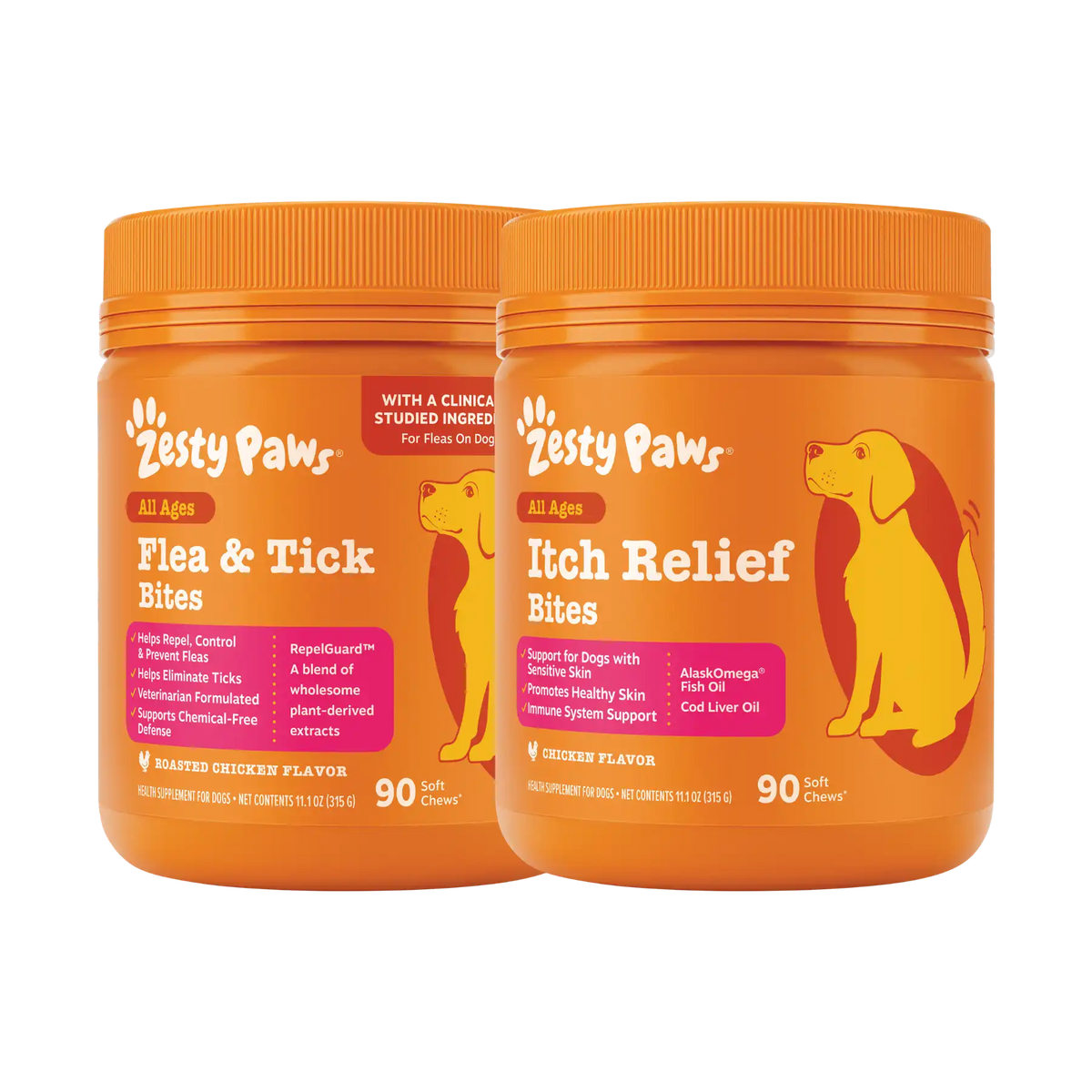 Flea Defense & Itch Recovery Duo | Bundle for Dogs