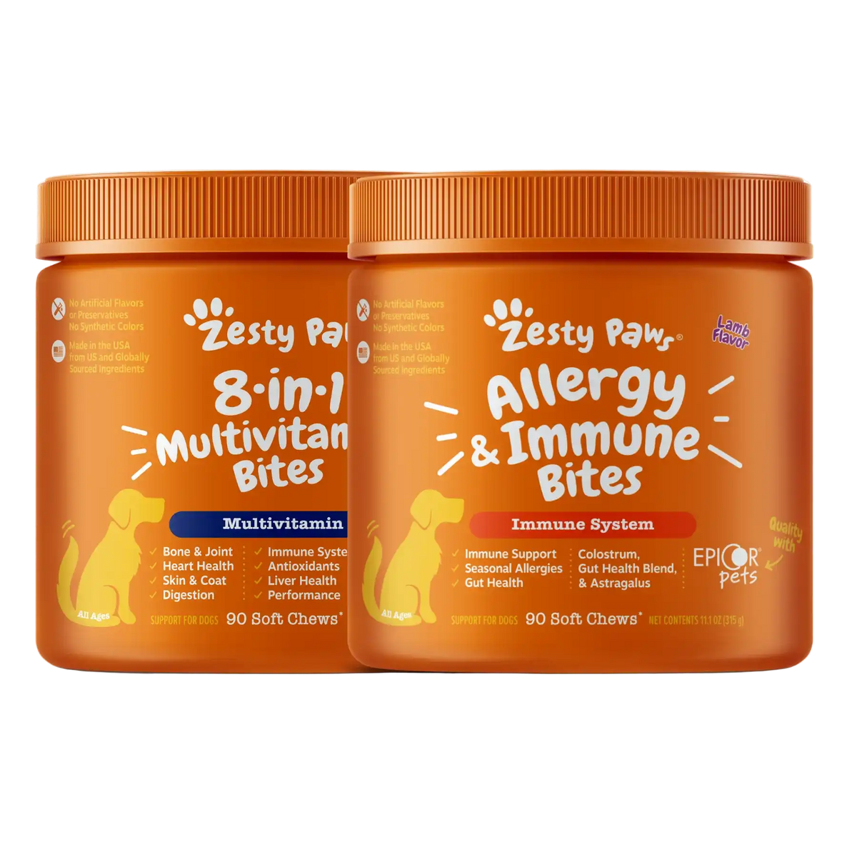 8-in-1 Multivitamin + Allergy & Immune | Bundle for Dogs