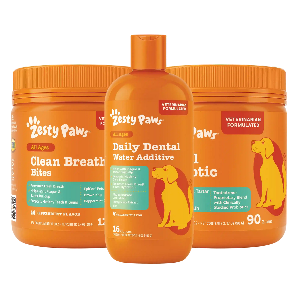 The Zesty Dental Care Trio | Bundle